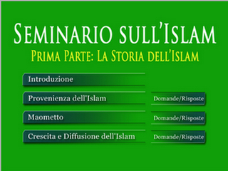 Seminario sull'Islam Parte 1